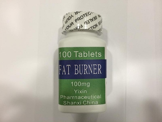 The slimming product called Fat Burner, which is labelled as containing DNP (dinitrophenol), that might be dangerous to health.